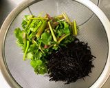 ごぼうとひじきの香りサラダ作り方3写真