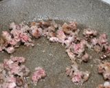 ごぼうと牛肉炒め煮作り方1写真