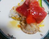 入学式あと#おうち御膳❤️お寿司cake作り方14写真