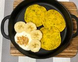 離乳食後期★栄養満点！野菜のホットケーキ作り方5写真