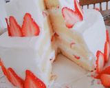 ふわふわスポンジいちごショートケーキ作り方5写真