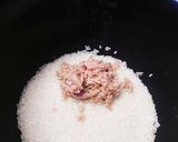 ツナと塩昆布の炊き込みごはん作り方1写真