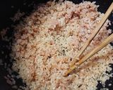 ツナと塩昆布の炊き込みごはん作り方2写真