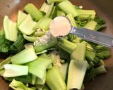 青梗菜と豚肉のクリーム煮作り方4写真