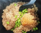 ツナと塩昆布の炊き込みごはん作り方6写真