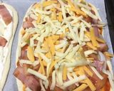 ベーコンと玉ねぎのピザ作り方9写真