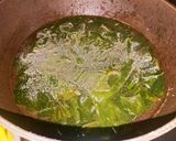 ワカメスープ ガーリック味作り方3写真