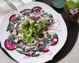 生スピルリナのRed&Whiteサラダ作り方5写真