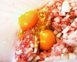 お家で簡単照り焼きバーガー　豚挽肉作り方2写真