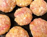 お家で簡単照り焼きバーガー　豚挽肉作り方3写真