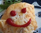 卵を焼くだけ!簡単オムライス作り方5写真