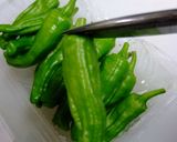 30秒！焦がししとう作り方2写真