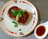 ひじきサンドアレンジ　豆腐ハンバーグ作り方5写真