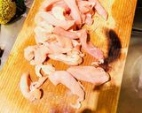 簡単フライパンでたっぷり鶏胸肉の棒唐揚げ作り方1写真