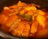 豚バラと大根のトマトビール煮作り方4写真