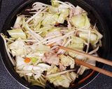 春キャベツの塩猿麺(乾麺)作り方4写真