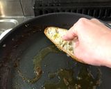 チーズトースト、フライパンお掃除作り方2写真
