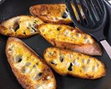 チーズトースト、フライパンお掃除作り方3写真
