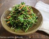 【作り置き】豆苗の塩昆布サラダ作り方5写真