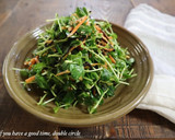 【作り置き】豆苗の塩昆布サラダ作り方5写真