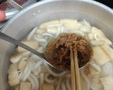 大分だんご汁風うどん作り方4写真