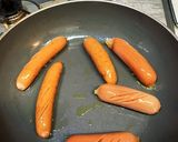 お弁当にコンガリウィンナー作り方2写真