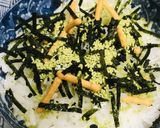 お茶漬けの素●わかめプラスのお茶漬け作り方2写真