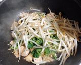 島豆腐と豆苗のチャンプルー作り方3写真