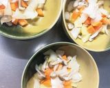 全てレンジ胸肉根菜味噌甘酢照り焼き風蒸煮作り方10写真