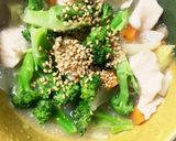 全てレンジ胸肉根菜味噌甘酢照り焼き風蒸煮作り方14写真