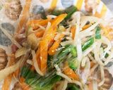全てレンジ梅肉ソース味豚平焼き風作り方12写真
