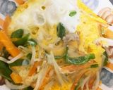 全てレンジ梅肉ソース味豚平焼き風作り方16写真
