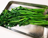 つぼみ菜の肉巻き天ぷら作り方1写真