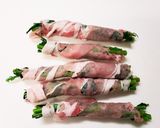 つぼみ菜の肉巻き天ぷら作り方2写真