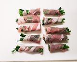 つぼみ菜の肉巻き天ぷら作り方3写真