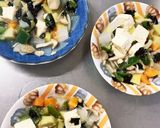 全てレンジ韓国海苔卵塩ダレチャンプル作り方21写真