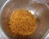 チキンラーメンそばめし作り方2写真