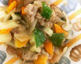 全てレンジ大根ポン酢さっぱり青椒肉絲風作り方14写真