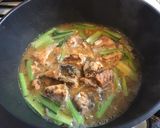 さば味噌缶と小松菜のさっと煮込み作り方3写真