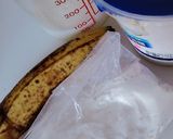 レンチンでHMバナナカップケーキ作り方1写真