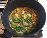さば味噌缶と小松菜のさっと煮込み作り方5写真