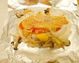鮭と春野菜のホイル包み焼き作り方5写真