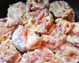 味付け粉付けもフライパンでパリパリチキン作り方6写真