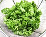 パセリとじゃが芋のみそ汁★低FODMA食作り方1写真