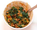 鰻のタイ風ネバネバレッドカレー丼作り方4写真