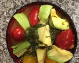 ぎばさとミニトマトとアボガドの酢味噌和え作り方3写真