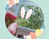 グリンピースポテトサラダ(簡単)作り方1写真