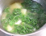 パセリとじゃが芋のみそ汁★低FODMA食作り方4写真