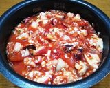 炊飯器でタコと缶詰で簡単パエリヤ気分作り方4写真