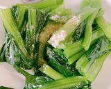 簡単！焼き海苔が決め手✨小松菜のナムル風作り方4写真